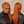 Bequeen Orange Sexy Side Part Braid 100% Human Hair Full Lace 20 Inch Long Wig