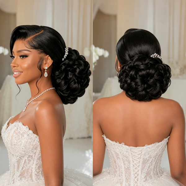 Bequeen Pearl Duchess Wedding Wig