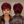 Bequeen Red Highlight Black Machine Made Short Cut Pixie Wig