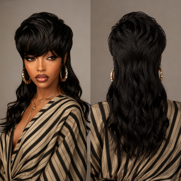 Bequeen Sexy Long Mullet Wig