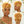 Bequeen Yellow Finger Wave Pixie Wig