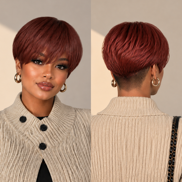 Bequeen #33 Color Glueless No Lace Topper