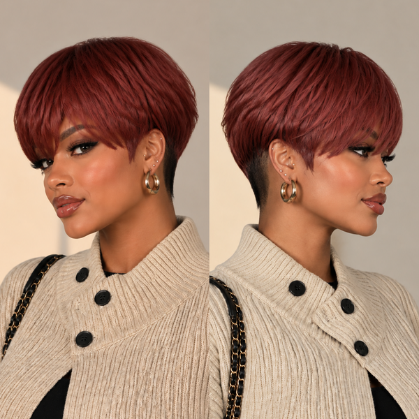 Bequeen #33 Color Glueless No Lace Topper