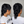 Bequeen Black Fashion 10 inch Long Natural Wave Full Cap Mullet