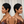 Bequeen Black Finger Wave No Lace Machine Made Short Cut Daily Full Cap Wig