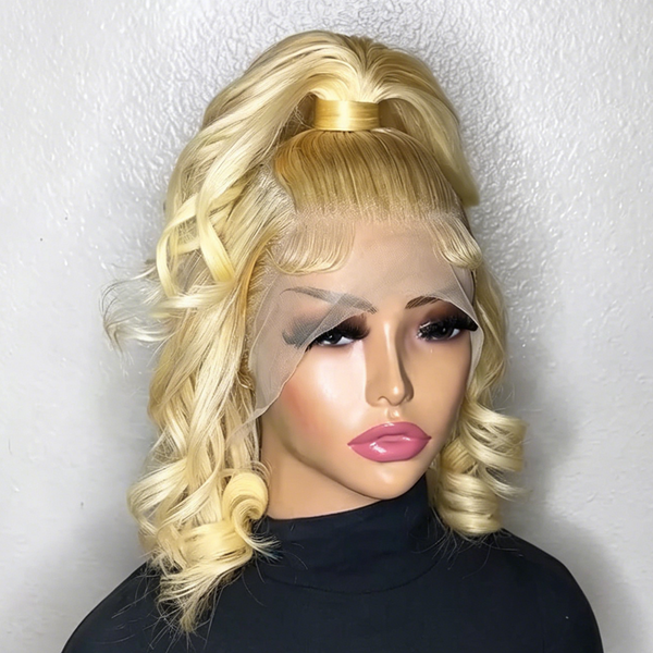 Bequeen Blonde 12 inch Wave With Ponytail