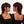 Bequeen Burgundy Color Bang Mullet Wig
