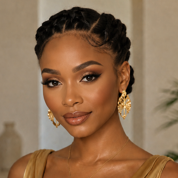 Bequeen Chic Elegant Braid 100% Human Hair Full Lace Wig-1