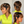 Bequeen Copper Edge Colors Mullet Wig