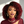 Bequeen Dark Red Vibrant Cut Afro Bob Style For Black Women