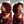 Bequeen Dark Red Vibrant Cut Afro Bob Style For Black Women