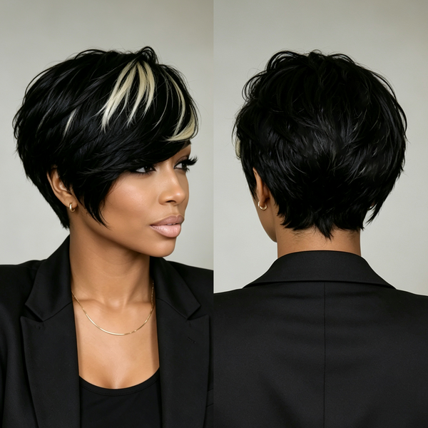 Bequeen Frontal Highlight #60 13×4 Lace Full Cap Wig For Black Woman