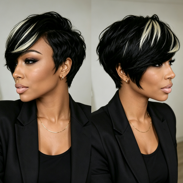 Bequeen Frontal Highlight #60 13×4 Lace Full Cap Wig For Black Woman