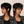 Bequeen Highlights Red Short Cut Pixie Mullet Style Wig with Bang