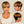 Bequeen Mixed Color Straight Pixie Cut Wig Special Style