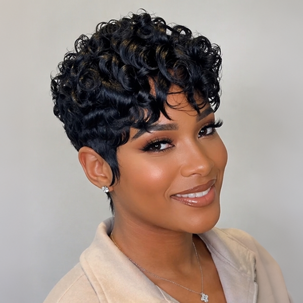 Bequeen Pixie Cut Wig Special Style-1