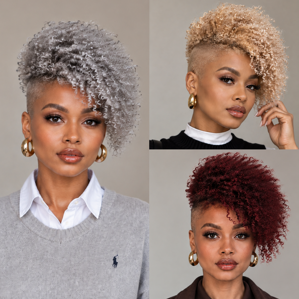 Bequeen Sexy Side Part 100% Human Hair No Lace Topper Unit-1