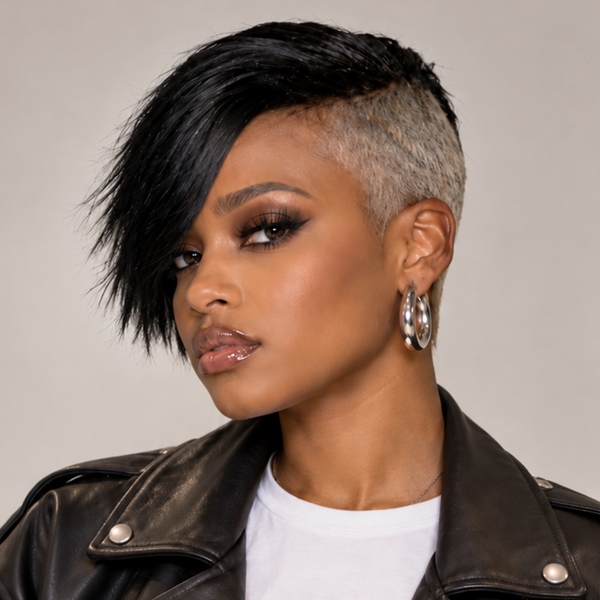 Bequeen Sexy Side Part 100% Human Hair No Lace Topper Unit-1