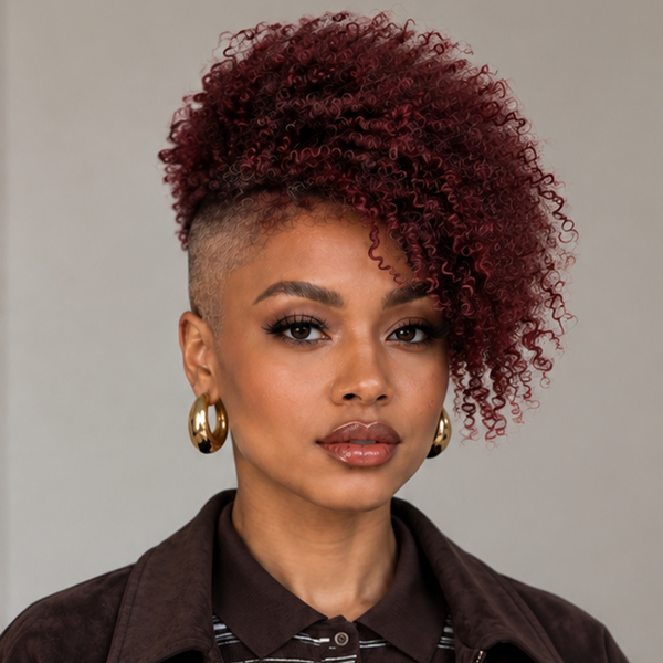 Bequeen Sexy Side Part 100% Human Hair No Lace Topper Unit-1