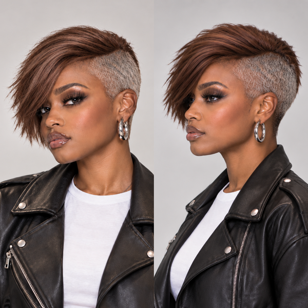 Bequeen Sexy Side Part 100% Human Hair No Lace Topper Unit-1
