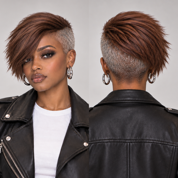 Bequeen Sexy Side Part 100% Human Hair No Lace Topper Unit-1