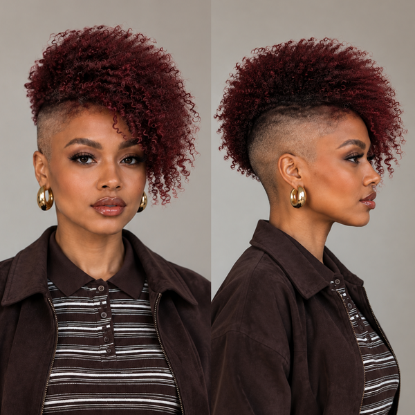 Bequeen Sexy Side Part 100% Human Hair No Lace Topper Unit-1