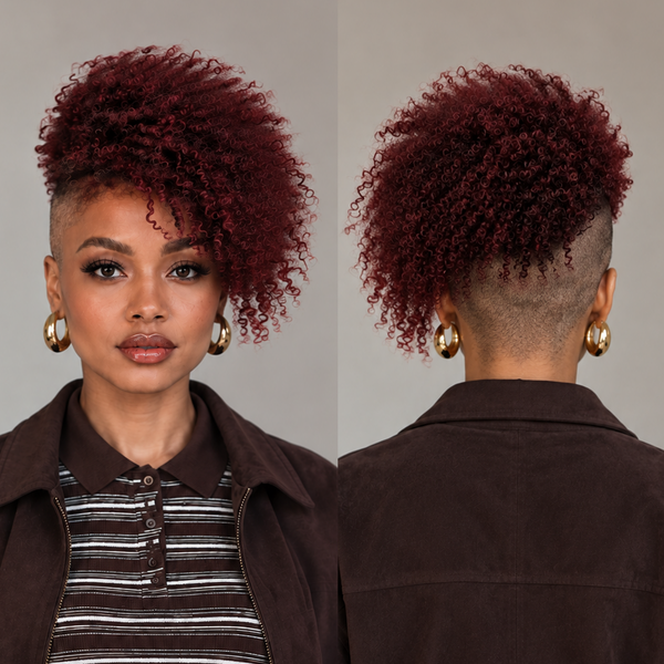 Bequeen Sexy Side Part 100% Human Hair No Lace Topper Unit-1