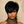 Bequeen Short 1B Mullet Glueless Wig With Bangs