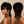 Bequeen Short 1B Mullet Glueless Wig With Bangs