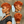 Bequeen Sunset Orange #350 Loose Wave Style No Lace Pixie Wig 100% Human Hair