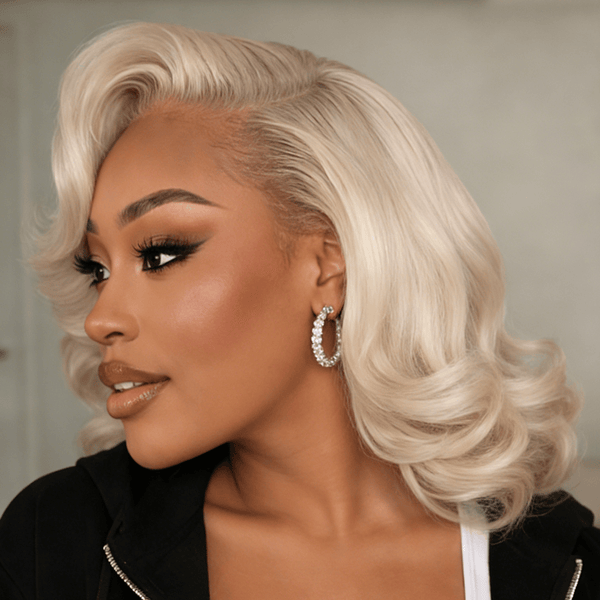 BeQueen Wig Bequeen 13X4 Lace Wave Customized Bob Wig