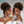 BeQueen Wig WEDDING WIG Bequeen 1B/#30 Wave Updo Wedding Wig