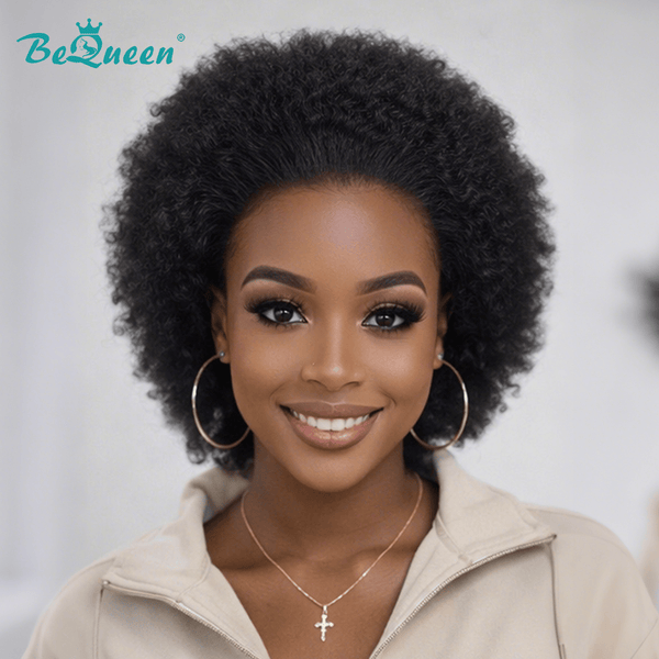 BeQueen Wig PIXIE WIGS Bequeen 1B Natural Black Special Pixie Wig