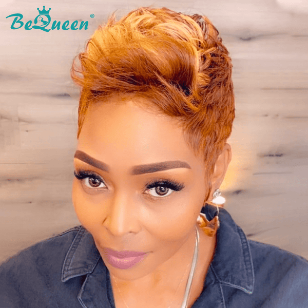 BeQueen Wig PIXIE WIGS Bequeen Amber Waves Pixie Lace Wig
