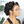 BeQueen Wig WEDDING WIG Bequeen Black Coiled Updo Wedding Wig