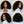 BeQueen Wig Bequeen Black Curly Wave Lace Bob Wig