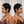 BeQueen Wig PIXIE WIGS Bequeen Black Finger Wave No Lace Machine Made Short Cut Daily Full Cap Wig
