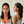 BeQueen Wig BeQueen Black Half-tied Bow Shape 12 Inch 100% Human Hair