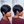 BeQueen Wig PIXIE WIGS Bequeen Black Natural Style Side Part Bang Pixie Short Cut Wig
