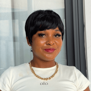 BeQueen Wig PIXIE WIGS Bequeen Black Straight Natural Style Pixie Cut Wig For Black Women