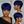 BeQueen Wig PIXIE WIGS Bequeen Blue And Black Pixie Wig