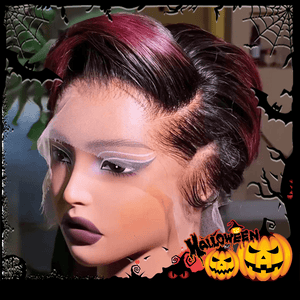BeQueen Wig PIXIE WIGS Bequeen Charming Purple Pixie Cut Lace Wig