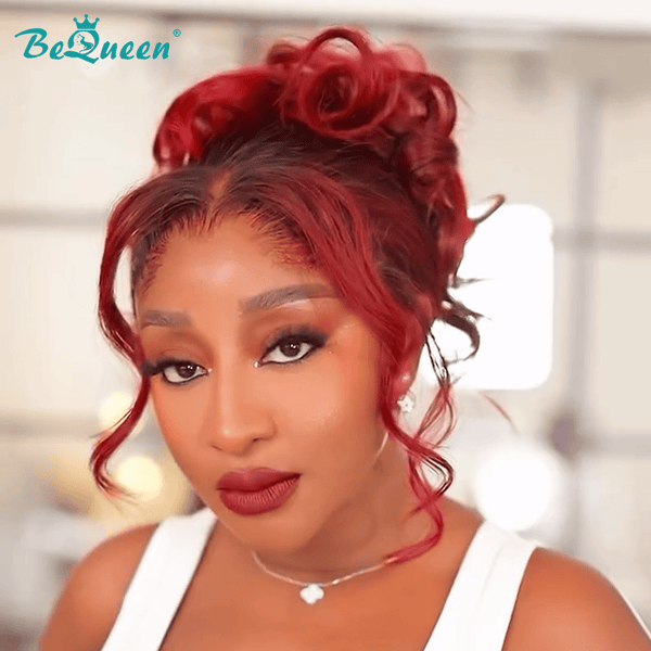 BeQueen Wig WEDDING WIG Bequeen Chic 99J Natrual Wave Wedding Wig
