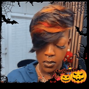 BeQueen Wig TOPPER & MOHAWK Bequeen Colorful Side Part Wave Sexy Topper