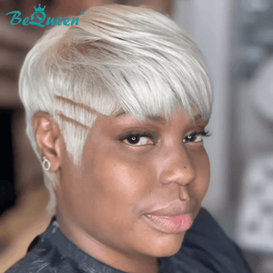 BeQueen Wig FULL LACE WIG Bequeen Cool Silver Full Lace Wig