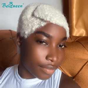 BeQueen Wig PIXIE WIGS Bequeen Cozy Wool Pixie Lace Wig