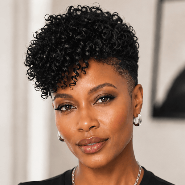 BeQueen Wig Luxurious Customized Wigs Bequeen Curly Style 100% Human Hair Wig