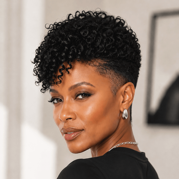 BeQueen Wig Luxurious Customized Wigs Bequeen Curly Style 100% Human Hair Wig