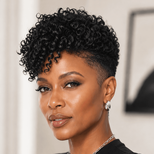 BeQueen Wig Luxurious Customized Wigs Bequeen Curly Style 100% Human Hair Wig