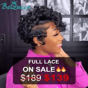 BeQueen Wig FULL LACE WIG Bequeen Curly Wave Full Lace Wig